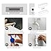 Water Vapor Fireplace with APP Smart Control,Electric Fireplace with Water Connection Direct,Vapor Fireplace with Multicolor Flame,Touch/Remote/App Control Timer,47.24