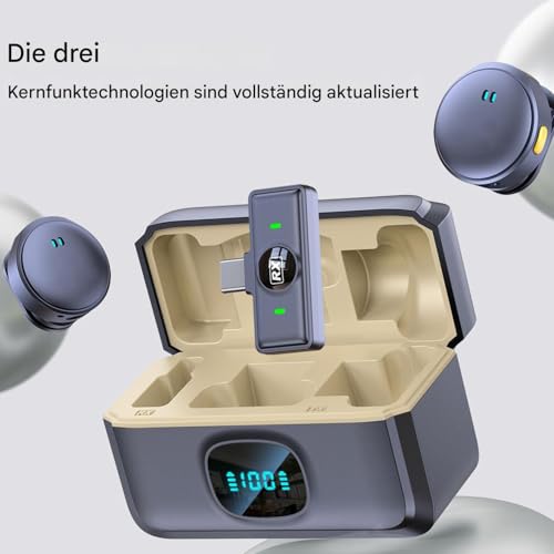 Micrófono para smartphone Generisch mini de solapa con cancelación de ruido 7