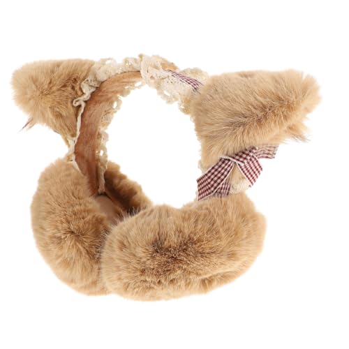 Healvian Polyester Ear Protector Girls Winter Earmuff Snowboarding Skiing Ear Warmer Soft Comfortable Fashion Accessory