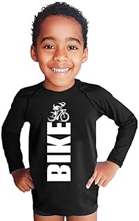 Camisa Praia Piscina Proteção UV50+ Masc Run Kids BK - Preta - 8 anos