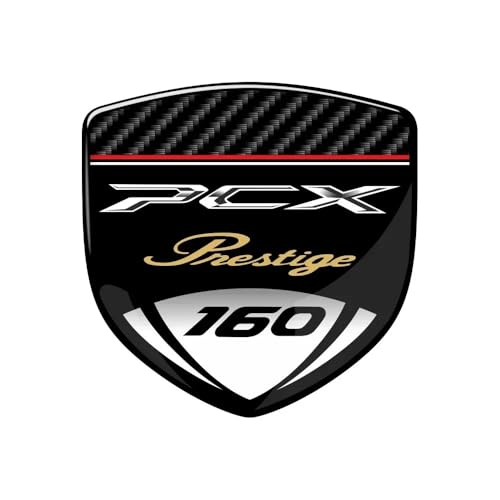 3D Motorcycle Decal for Honda PCX 125 150 160 – Resin Tank Badge Sticker,Emblem,Vehicle Emblem,Auto Parts (PCX160)