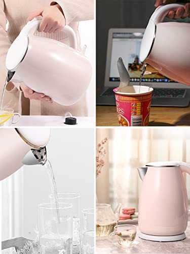 Bouilloire électrique design avec éclairage LED et base pivotante 360 - 6