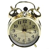 remonter mecanisme horloge Construction en métal robuste : fabriqué à partir de matériau métallique de haute qualité, ce réveil assure une longue durée de vie. La construction robuste garantit qu'il résistera à l'épreuve du temps.