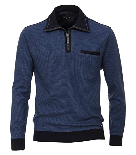 Preisvergleich Produktbild CASAMODA Herren Sweatshirts Uni mittleres Dunkelblau L