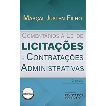 Capa do livro Comentários à Lei de Licitações e Contratações Administrativas 2º edição