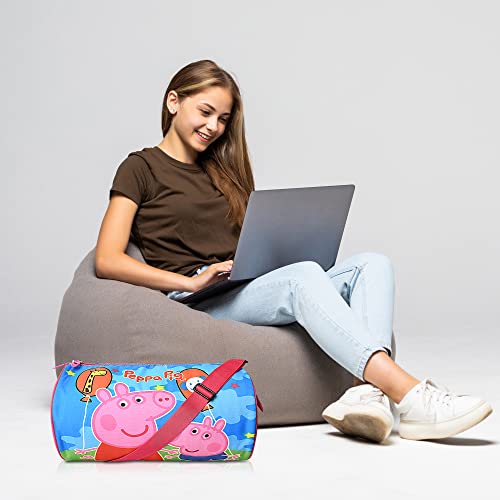 Image of Stylbase Multicolor Polyester Kids Duffle Travel Bag for Travelling Gym, Dance, Swimming, Picnic, Sports, Traveling Bag for Boys & Girls Duffle Bag