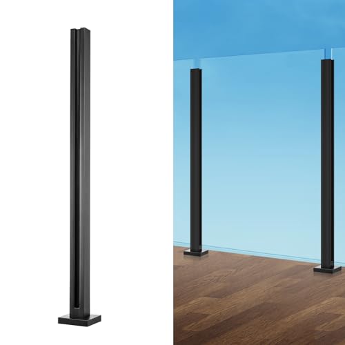 Pince de clôture en verre pour sécuriser balcon et terrasse avec un support inox 304