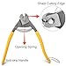 Okllen 2 Pieces Cable Wire Cutters, 8 Inch Small Wire Rope Cutter Tool up to 1/4