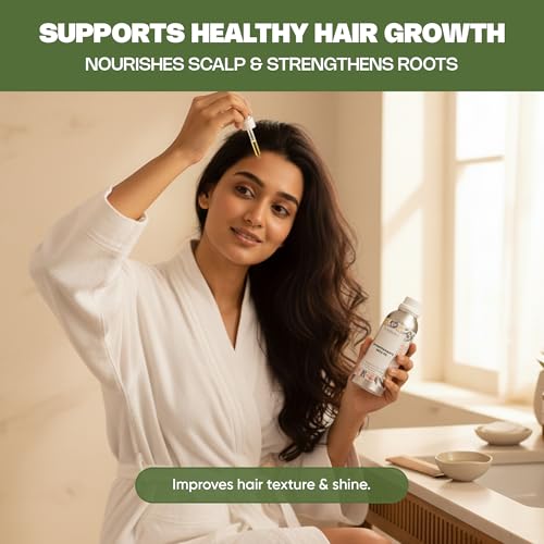 Image of VedaOils Pomegranate Seed Oil 100ml | 100% Pure Cold-Pressed Pomegranate Oil for Face, Hair & Skin | Brightens Skin, Moisturizes, Supports Hair Growth & Anti-Aging Care