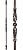 Stair Part Shop - 5/8" Round - Ornate Hollow Iron Baluster -ÊCrown - Antique Copper