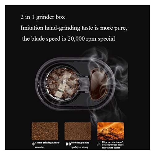 LNLYF Frisch gemahlene Kaffeemaschine Haushalt automatische All-in-One-Maschine Amerikanisches Kaffee-Brewing-Mini… – Bild 5