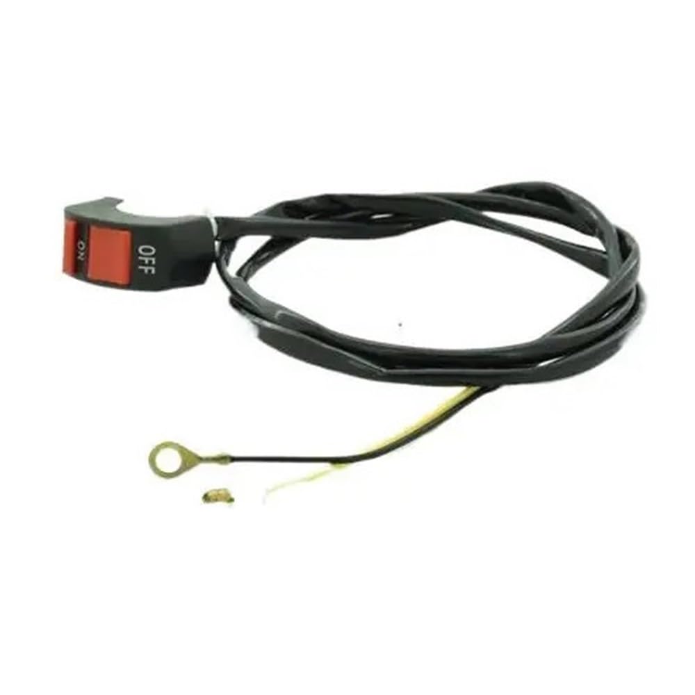 Apto for Accesorios 168F 170F Interruptor de Apagado de Doble Cable de 1,2 Metros de Largo for Detener el Encendido
