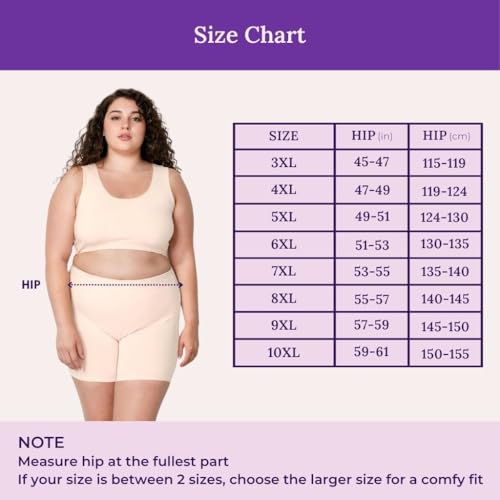 Image of Adira | Under Dress Shots for Women | Plus Size Women Tights Shorts | Soft & Comfy, Knitted Stretchy Fabric | Shorts for Dress | Women Inner Shorts | Plus Size | Pack of 2