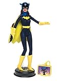 Barbie as Batgirl: 11.5' Collectible Doll with Stand and Character Logo from DC Comics Super Friends
