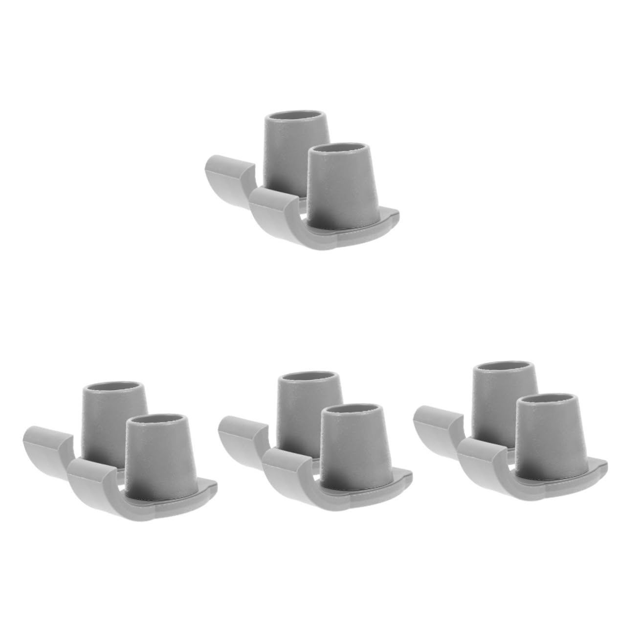 BESTYASH Accesorio Para Muletas Almohadillas Para Caminar Accesorios Para Andadores Tapas Para Patas De Andador Almohadillas De Repuesto Para Muletas Puntas Para 2 piezas x 4