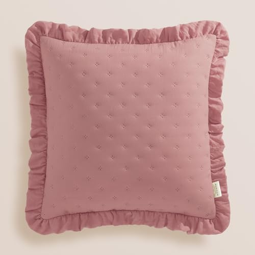 ROOM99 Molly 45 x 45 cm Zierkissenbezüg Kissenbezüg Kissenhüll Dekorative Dekokissen Wurfkissenbezug Deko Aesthetic Modern Schlafzimmer Wohnzimmer...