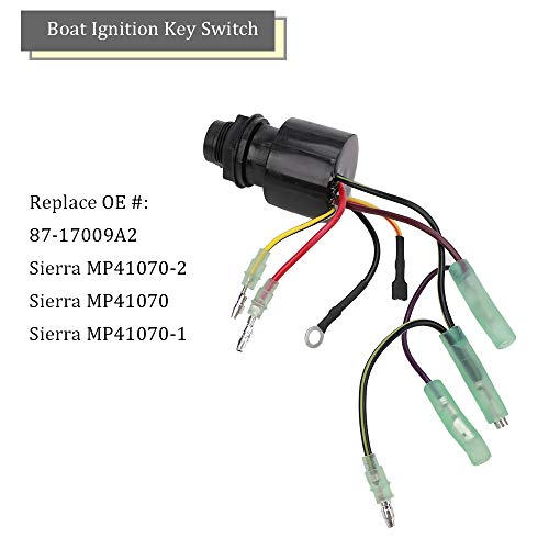 Replacement Parts 8717009A2 Boat Engine Starter Ignition Key Switch