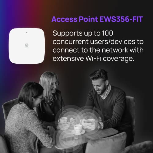 Engenius EWS356-FIT True Wi-Fi 6 Dual Band Ax3000 | Cloud & App & Onprem Control Options | Wpa3, Mu-Mimo thumb #1