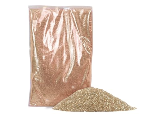 Purpurina en polvo 100 g – Calidad cosmética para cuerpo, uñas y decoración (champán)
