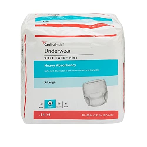 Pt# 1625 Pt# # 1625- Brief Incontinence Surecare Xl 48-66" Blue 56/Ca By, Kendall Company #TOP1