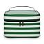 Dark Forest Green and White