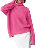 Fit Type - Oversized. The ANRABESS women's turtleneck sweater offers an oversized fit. Its classic high neck and long sleeves provide elegant styling, making it wearable as both a base layer and outerwear. Size - S=US(4-6), M=US(8-10), L=US(12-14), X...