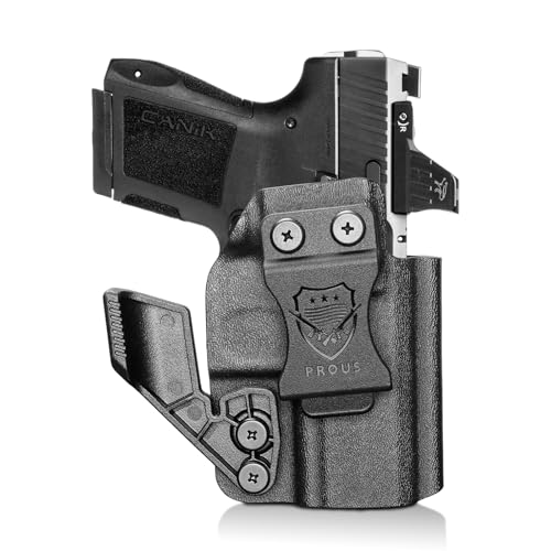 PROUS IWB Kydex Holster for Canik Mete MC9/Mc9L, Optic-Ready