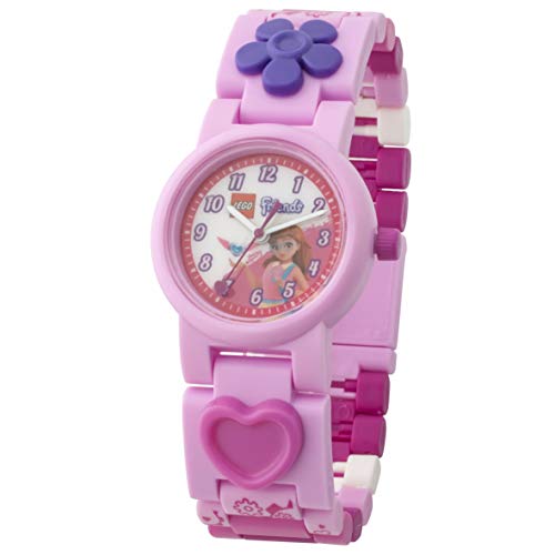 Image of LEGO Friends Olivia 8021247 Buildable Kids Watch Collectible Minifigure Link Timepiece