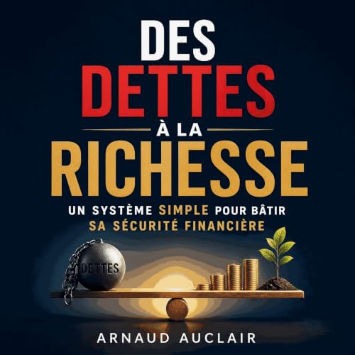 Couverture de Des dettes &agrave; la richesse : Un syst&egrave;me simple pour b&acirc;tir sa s&eacute;curit&eacute; financi&e