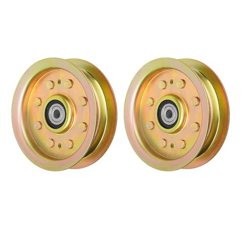 Antanker 753-08171 Idler Pulley 756-04129B Mower Deck Pulley Replaces for Cub Cadet 756-04129 956-04129 956-04129C 756-04129C, 2 Pack
