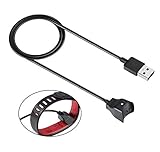 E ECSEM Charger Cable Compatible with HTC Under Armour UA Band Fitness Tracker 3.3ft Magnetic USB Charging Cable Cradle Charger