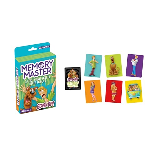 AQUARIUS Scooby Doo! Memory Master Card Game - Fun Family Party G...