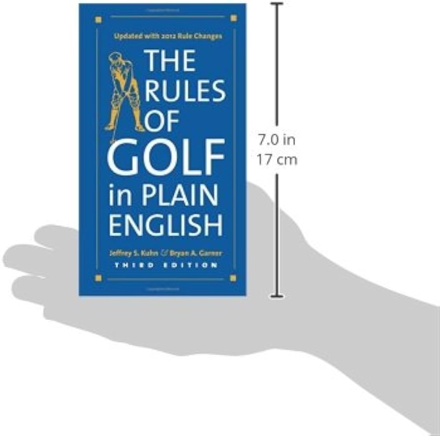 The Rules of Golf in Plain English, Third Edition: Amazon.co.uk The Rules of Golf in Plain English, Third Edition: Amazon.co.uk