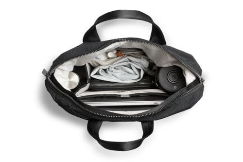 Image of Bellroy Tokyo Totepack, Convertible Backpack Tote Bag - Raven | Water-resistant woven convertible backpack and tote bag for work and everyday carry