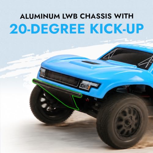 Image of HOBBYPLUS Speck SCT Brushless 1 /24 2WD RC Short Course Truck RTR, 8000KV Brushless Motor, Hobbywing ESC, Oil-Filled Shocks, High-Speed Off Road RC Truck (Brushless Blue)
