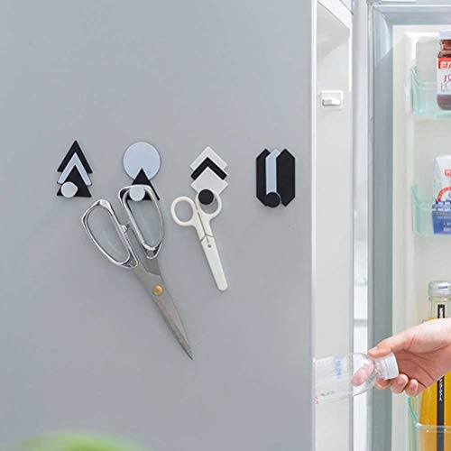 Percha de pared sin perforaciones ganchos de hierro ISCBAFYX 5