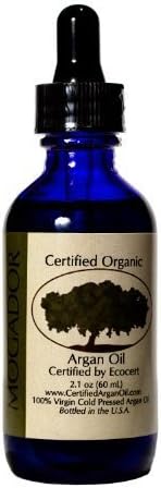 Certified Organic 100% Pure Argan Oil 2oz (60mL)
