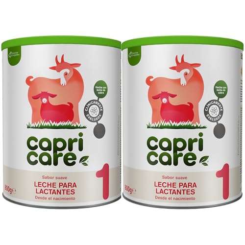 Capricare 1 Leche de Cabra en Polvo Lactantes 0-6 Meses 2x800 g