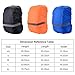 JTJIYN Reflective Backpack Rain Cover Outdoor Cycling Hiking Climbing Bag Waterproof for Rucksack for Hiking, Camping, Traveling(Blue-XS(8-17L))