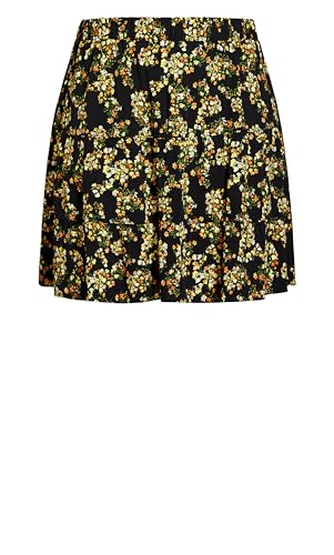 CITY CHIC Women's Plus Size Skirt - Sorrento Floral4
