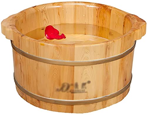 Spa de pies de madera maciza para pedicure y baño