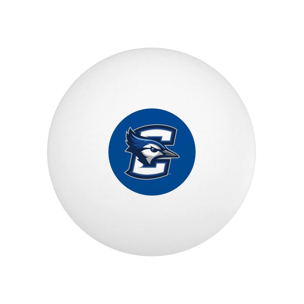 GRAPHICS & MORE Creighton University Primary Logo Novelty Table Tennis Ping Pong Ball 12 Pack with Storage Bag