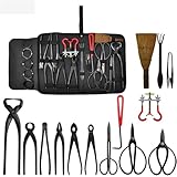 盆栽ツールセット 盆栽 トリミングツール 剪定ツール 盆栽道具セット 高炭素鋼 ガーデニング用品 (A款)