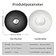 Soonpho Beauty Dish 55 cm/22 Zoll Standard Reflektor mit Schwarz Wabengitter,Weiß Diffusor und Aufbewahrungstasche,Fotostudio Strobe Blitzlicht Reflektor für Bowens Mount Studioblitz
