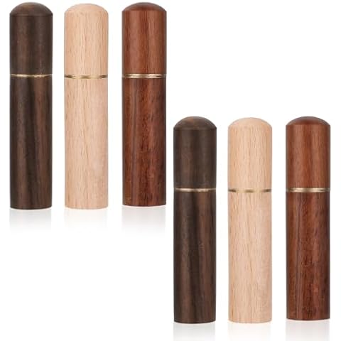 AHQiZFX Portable Wooden Toothpick Holder Cover