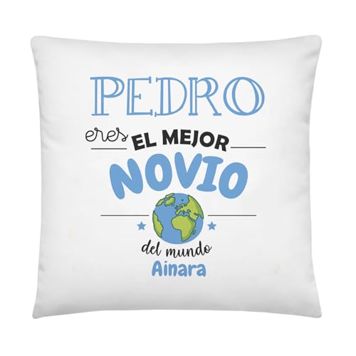 Kembilove Regalo Novio Personalizado   Cojín