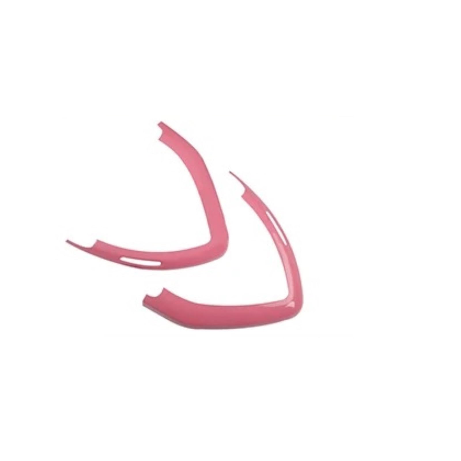 Interior Trim for Smart 451 for Fortwo Car Interior Decoration Products ABS Protective Shell Pink Sticker Car Modification Accessories Auto Central Inner(Tripod)