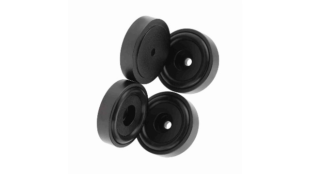 Produktbild von Gerätefüße Hifi YINETTECH 10 Stück Verstärker-Pads Füße Audio Bodenmatte Lautsprecher Bodenschutz Lautsprecher Vibrationsdämpfer Kompatibel Mit Soundbar Lautsprecherständer Subwoofer Füße