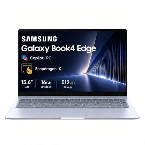 Samsung Galaxy Book4 Edge Laptop, 15.6