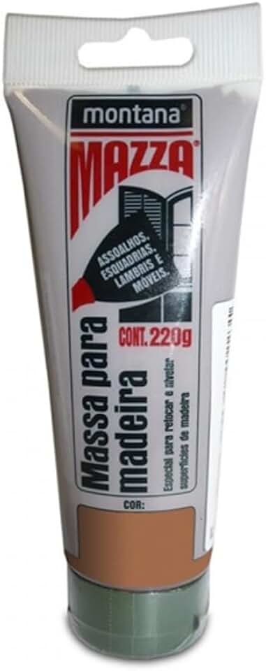 Massa Para Madeira Mazza Montana 220g Nó de Pinus